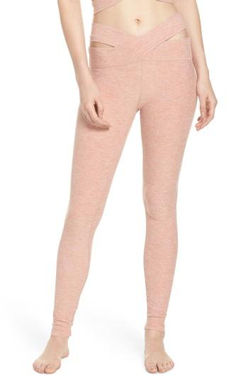 Women's Beyond Yoga East Bound Space Dye Leggings - Blue