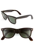 Women's Ray-ban Standard Classic Wayfarer 50mm Polarized Sunglasses - Tortoise Polarized