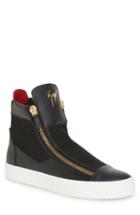 Men's Giuseppe Zanotti High Top Sneaker Us / 39eu - Black