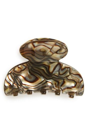 France Luxe Small Couture Jaw Clip, Size - Green