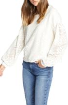 Women's Sanctuary Geneva Lace Top - White