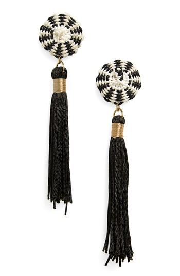 Women's Bp. Spiral Tassel Drop Earrings