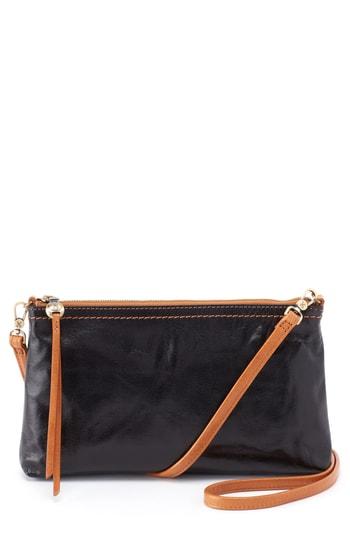Hobo Darcy Leather Crossbody Bag - Black