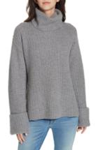 Women's Equipment Uma Wool & Cashmere Turtleneck Pullover - Grey