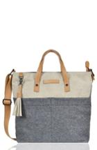 Sherpani Faith Boiled Wool Crossbody Tote - Grey