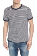 Men's Todd Snyder + Champion Stripe T-shirt - Blue