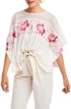 Women's Free People Love Letter Tee - Ivory
