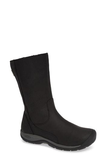 Women's Keen Presidio Ii Waterproof Boot M - Black