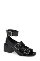 Women's Jeffrey Campbell Aspinal Ankle Strap Sandal .5 M - Black