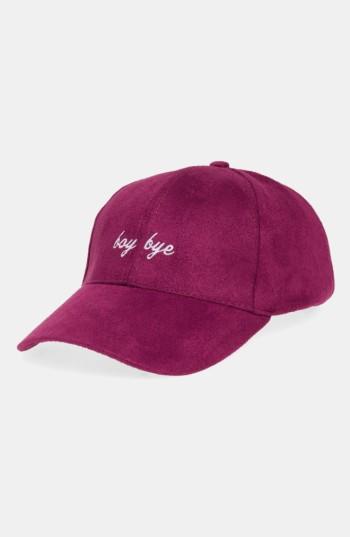 Women's Nyc Underground Boy Bye Ball Cap -