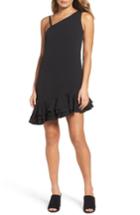 Women's Ali & Jay Bar Nineteen One-shoulder Minidress - Black