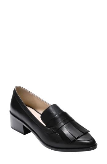 Women's Cole Haan Margarite Loafer Pump .5 B - Black