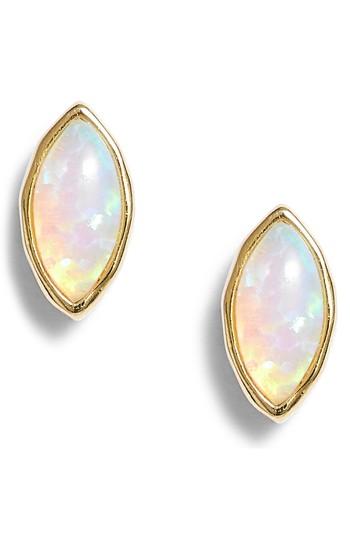 Women's Gorjana Rumi Opalite Stud Earrings