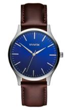 Men's Mvmt The 40 Leather Strap Watch, 40mm