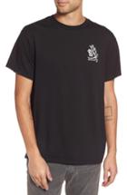 Men's Obey Bad Luck Graphic T-shirt, Size - Black