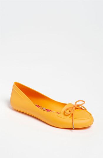 Mel By Melissa 'plum' Jelly Flat Yellow