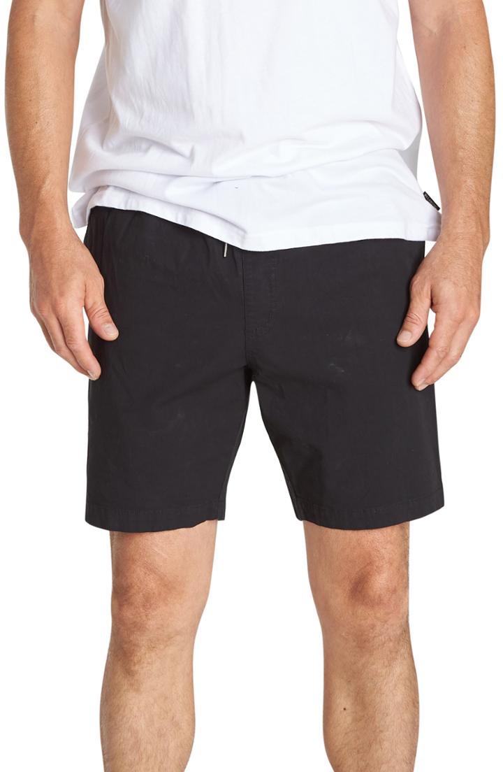 Men's Billabong Larry Layback Volley Shorts - Black