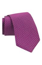 Men's Gitman Geometric Woven Silk Tie, Size - Red