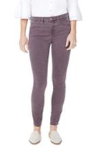 Women's Nydj Ami Stretch Skinny Jeans - Purple