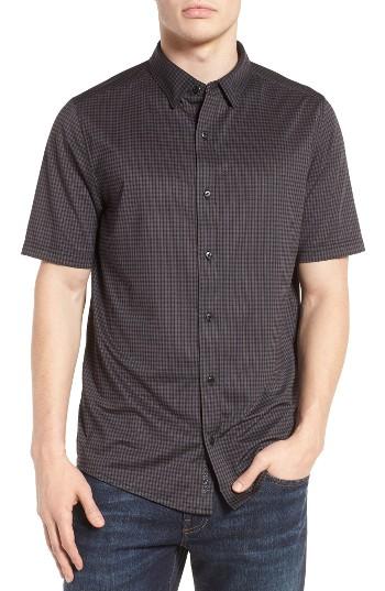 Men's Travis Mathew The D Trim Fit Check Sport Shirt