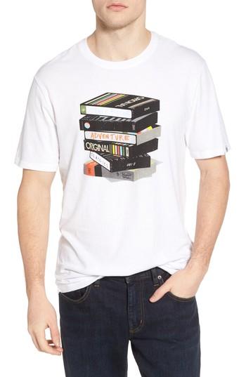 Men's Original Penguin Be Kind Rewind T-shirt - White