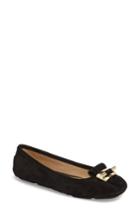 Women's Michael Michael Kors Gloria Flat .5 M - Black