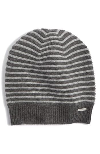 Women's Michael Michael Kors Double Links Wool & Cashmere Hat - Grey