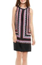 Women's Vince Camuto Havana Geo Shift Dress - Black