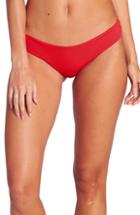 Women's Billabong Sol Searcher Hawaii Bikini Bottoms - Red