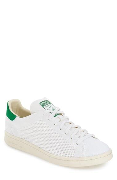 Men's Adidas 'stan Smith Og Primeknit' Sneaker .5 M - White