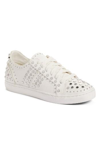 Women's Dolce Vita Zadie Studded Slip-on Sneaker .5 M - White