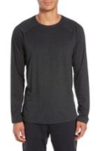 Men's Alo Triumph Raglan Long Sleeve T-shirt - Grey