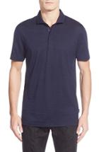 Men's Boss 'pressler' Fit Polo, Size X-large - Blue