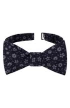 Men's Ted Baker London Wool Bow Tie, Size - Blue