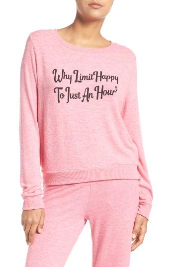 Women's Make + Model Brushed Hacci Sweatshirt - Pink