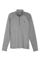 Men's Kjus Trace Half Zip Pullover Eu - Grey