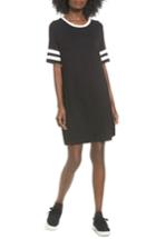 Women's Love, Fire Athletic Stripe T-shirt Dress