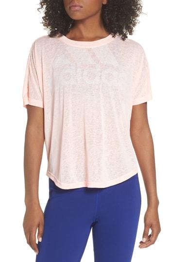 Women's Adidas Magic Logo Tee - Orange