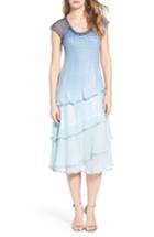 Women's Komarov Embellished Midi Dress - Blue