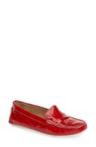 Women's Johnston & Murphy 'maggie' Penny Loafer N - Red