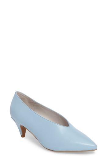 Women's Jeffrey Campbell 'carla' Pointy Toe Pump .5 M - Blue