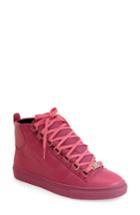 Women's Balenciaga High Top Sneaker Us / 39eu - Pink