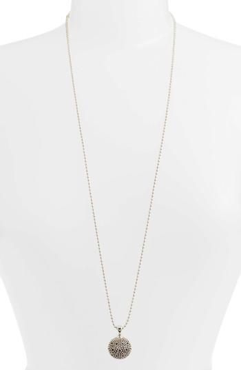 Women's Lagos Signature Gifts Pave & Gemstone Ball Pendant