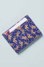 Anthropologie 52 Conversations Card Case - Blue