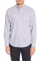 Men's Zachary Prell Drozdov Plaid Sport Shirt, Size - Pink