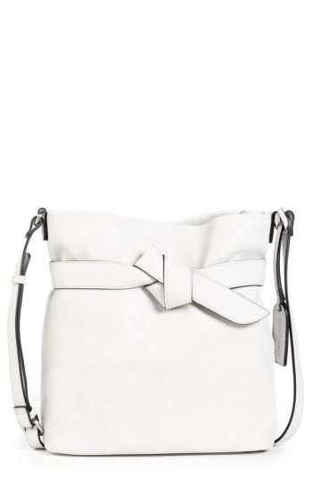 Sole Society Karon Faux Leather Shoulder Bag - White