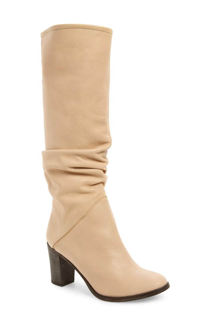 Women's Free People Tennison Knee High Boot Us / 37eu - Beige