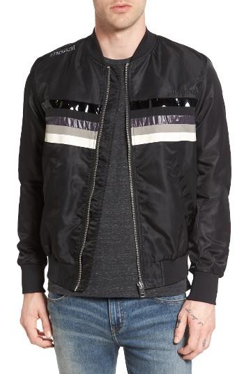 Men's Diesel J-slater Bomber Jacket - Black