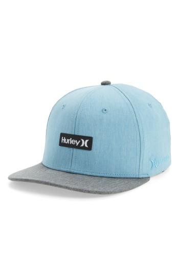 Men's Hurley Phantom One & Only Snapback Baseball Cap - Blue