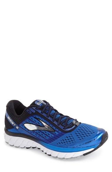 Men's Brooks 'ghost 9' Running Shoe D - Blue